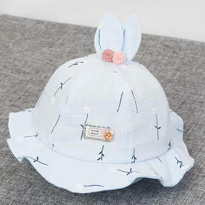 MŨ VẢI HỌA TIẾT THIÊN NHIÊN BÉ 3 THÁNG ĐẾN 8 THÁNG-M07