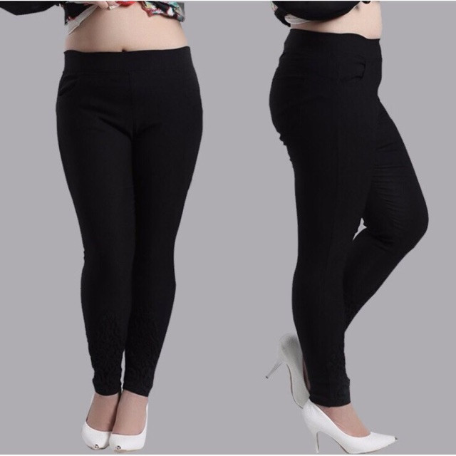 QUẦN LEGGING NỮ BIG SIZE 80KG VỪA FREESHIP