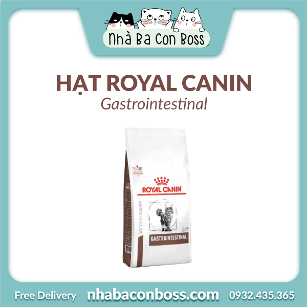 [2kg] Hạt Cho Mèo Mọi Lứa Tuổi (All Stages) Royal Canin Gastrointestinal