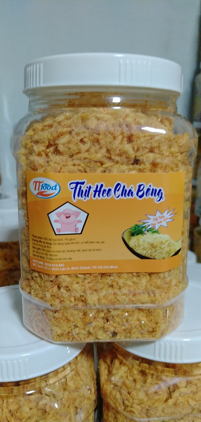 500g chà bông  xù - loại cay