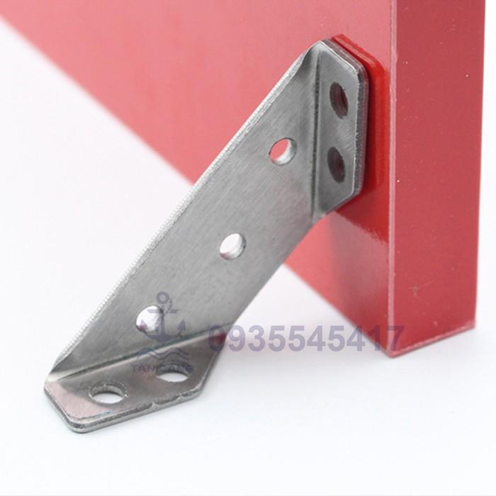 1 cặp Ke Góc Inox Size 1 - 65mm