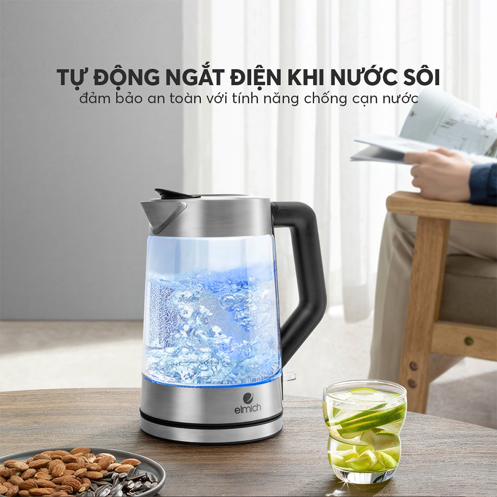 (Only May 15-17) Elmich 1.7L Kee-8458 Electric Kettle