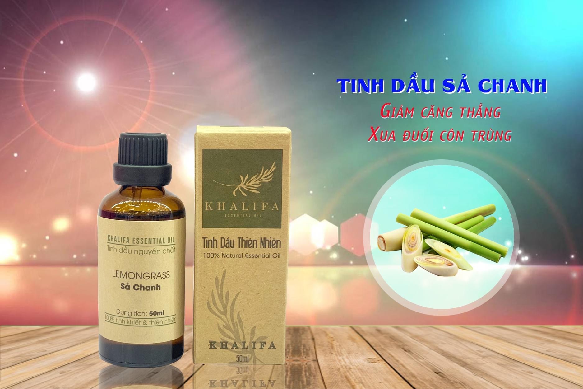 TINH DẦU SẢ CHANH KHALIFA 50ML