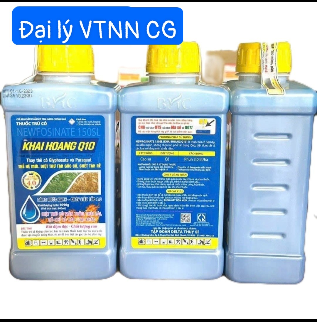 Thuốc trừ cỏ khai hoang q10 combo 5 chai 900ml