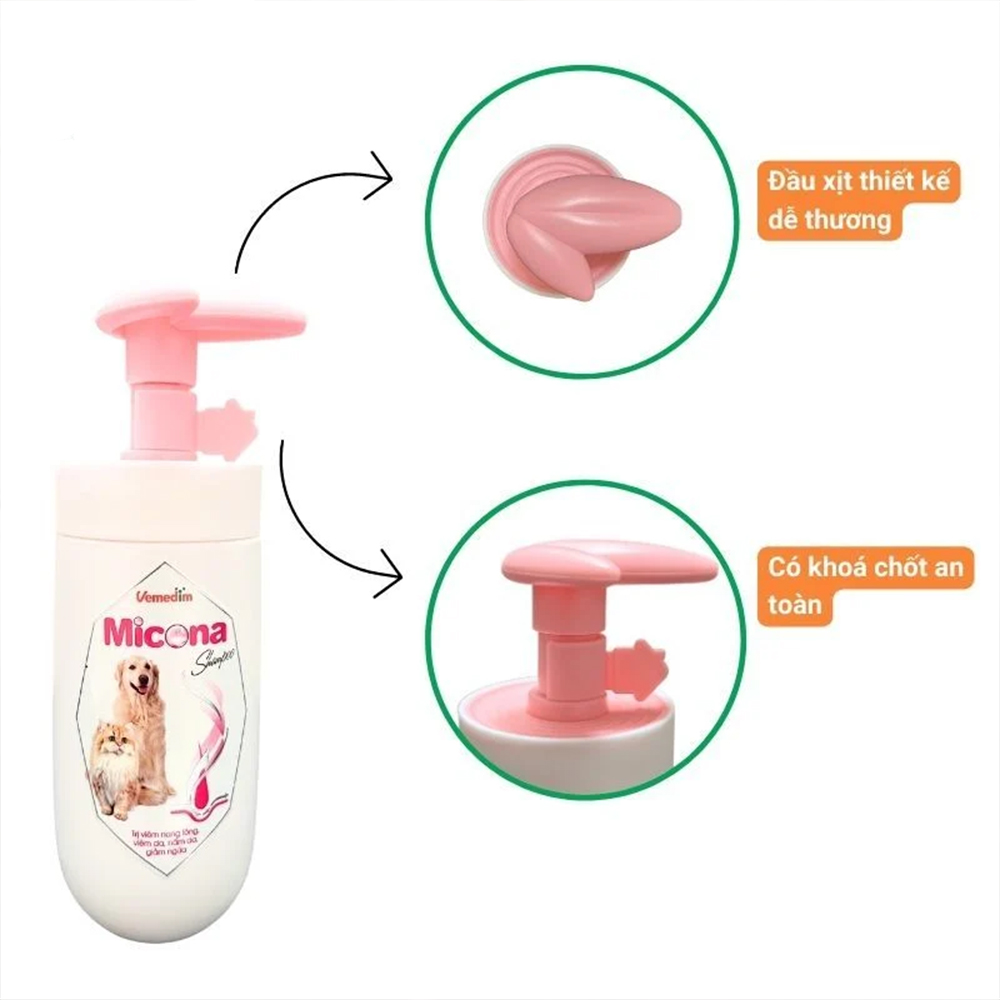 [Chính hãng] MICONA Sữa Tắm Phòng Và Trị Nấm Da Hiệu Quả