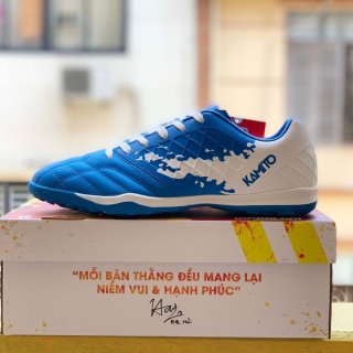 Giày đá bóng sân futsal Kamito QH19 in - chất liệu da tổng, hợp mềm mại, thumbnail
