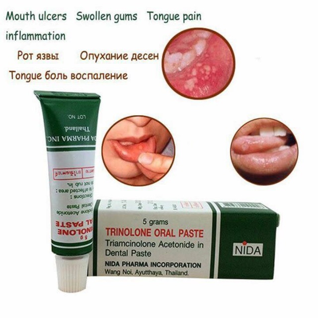 (Hcm) Thuốc Trị Nhiệt Miệng Thái Lan