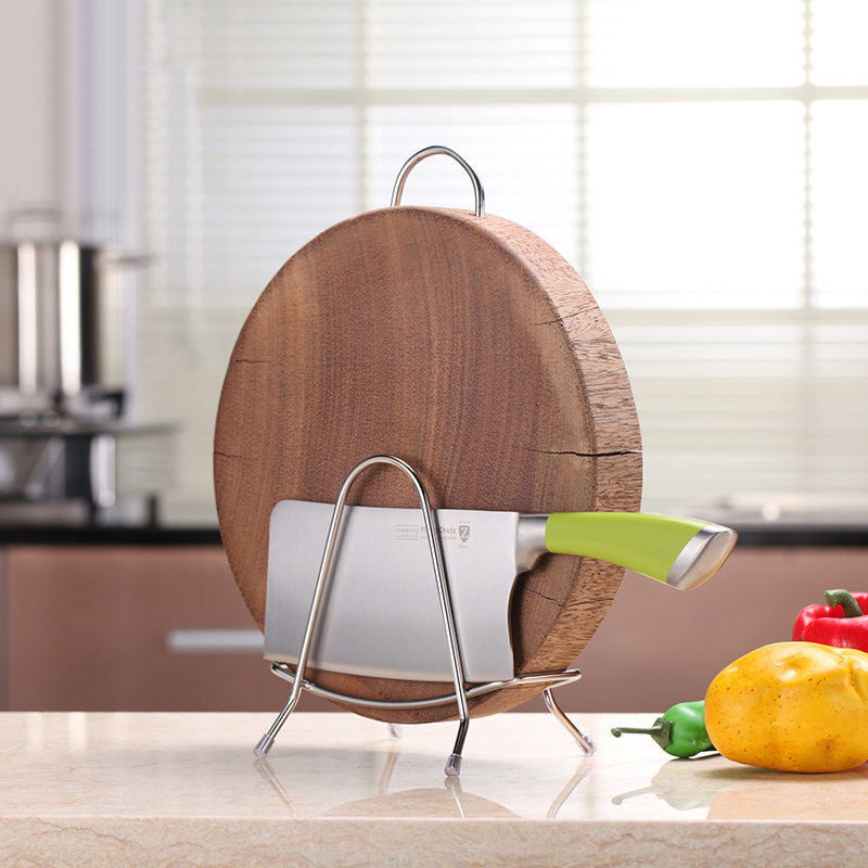 Kệ dao thớt Inox 304 đặc toàn bộ giá tốt - Giá để dao. thớt. nắp vung inox đa năng-gia de dao thot nha bep