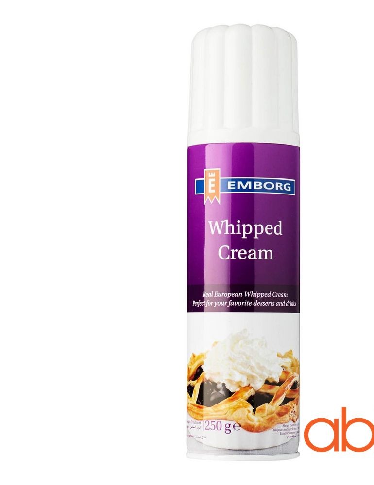 Kem xịt tươi Emborg 250ml