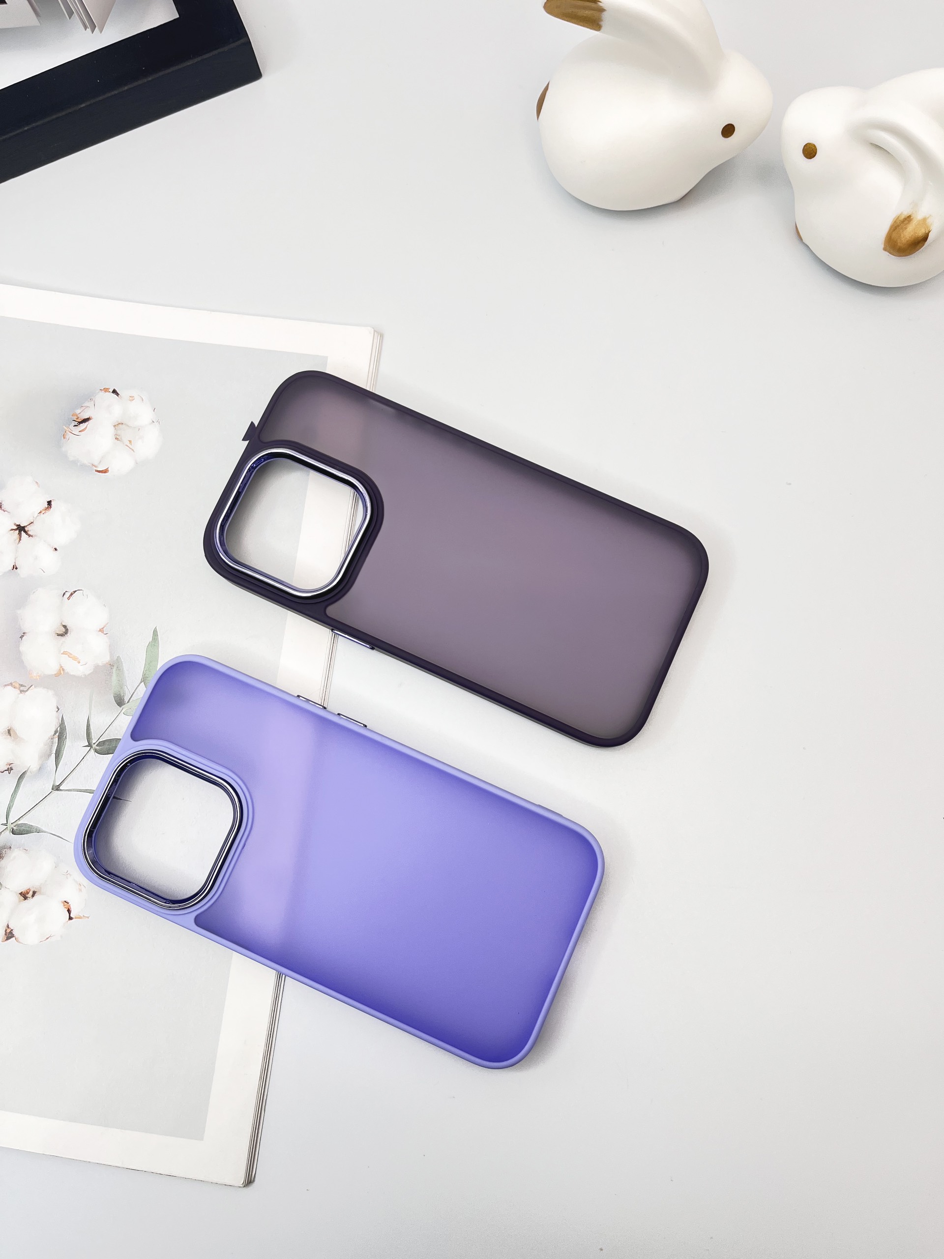 Ốp điện thoại iphone nhám ip16 - viền nổi camera - chất liệu tpu cứng chống sốc - đủ dòng iph 11/12/13/14