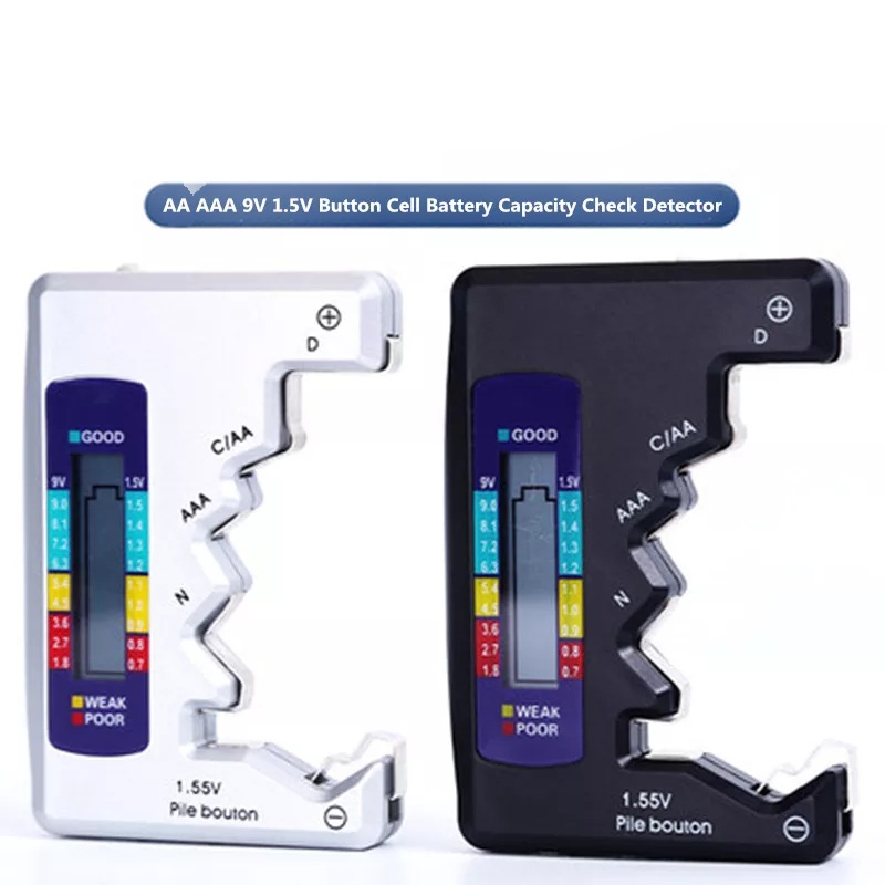 [HCM]dụng cụ kiểm tra tình trạng pin AA  AAA và 9v
