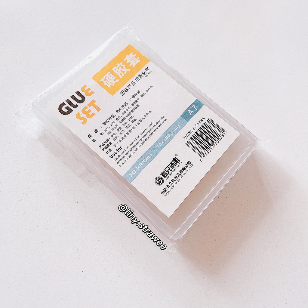 Toploader Glue Set size B8/ A7/ B7 không ám xanh