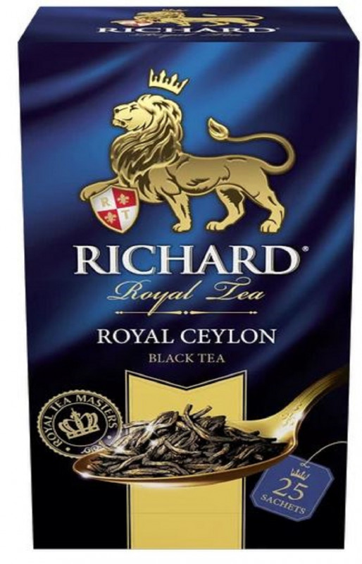 Ceylon - Trà đen Ceylon - Richard Royal Ceylon Hộp 50GR