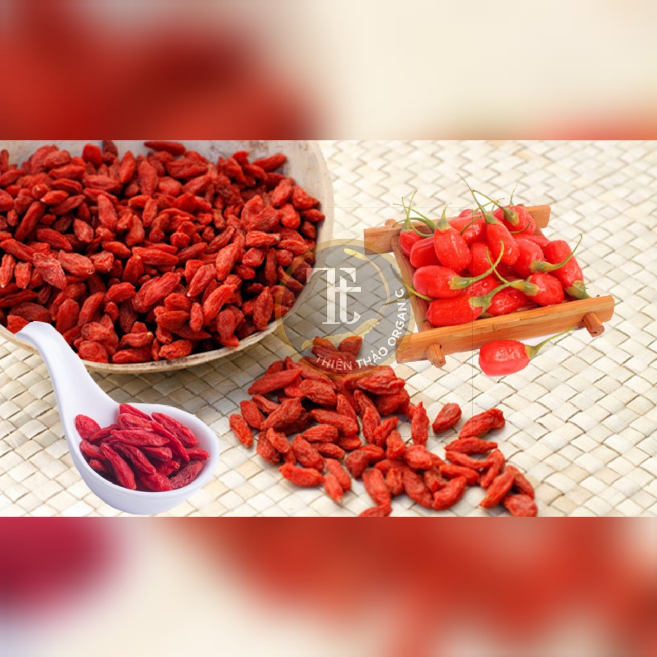 Kỷ Tử Hữu Cơ Thiên Thảo Organic 300gr