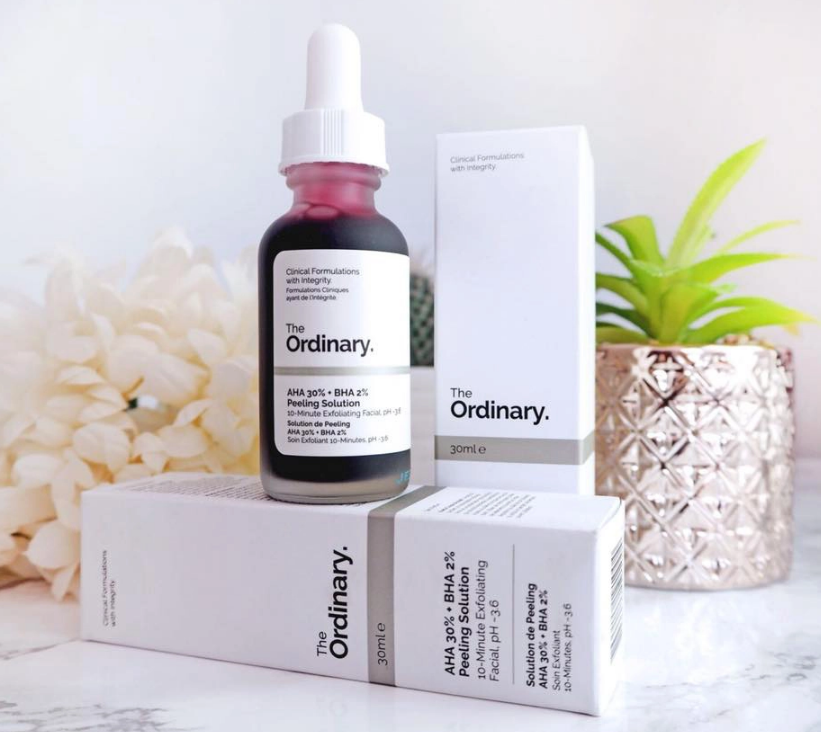 Tinh chất tẩy da chết hóa học The Ordinary AHA 30% + BHA 2% Peeling Solution 30ml