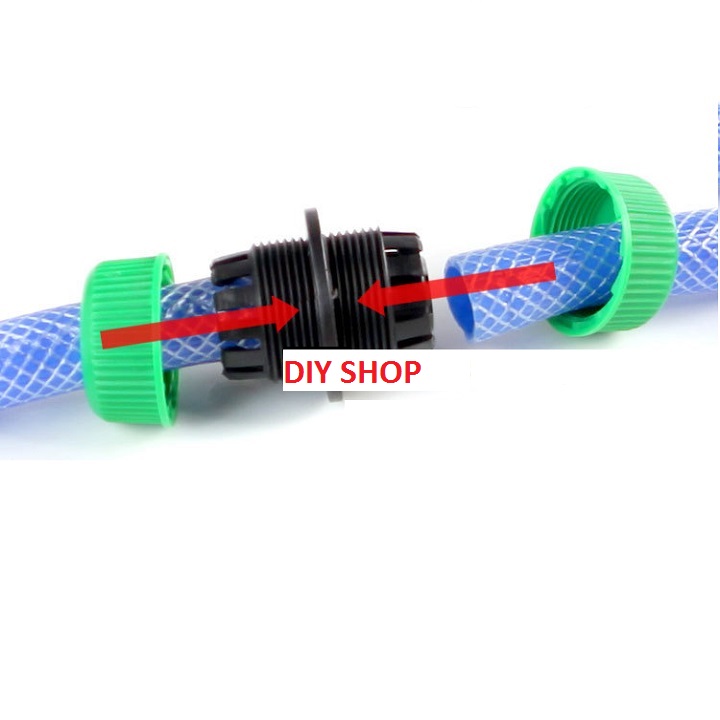 1 CÁI MÀU XANH. NỐI NHANH ỐNG NƯỚC MỀM 16mm VỚI 16mm. TH205
