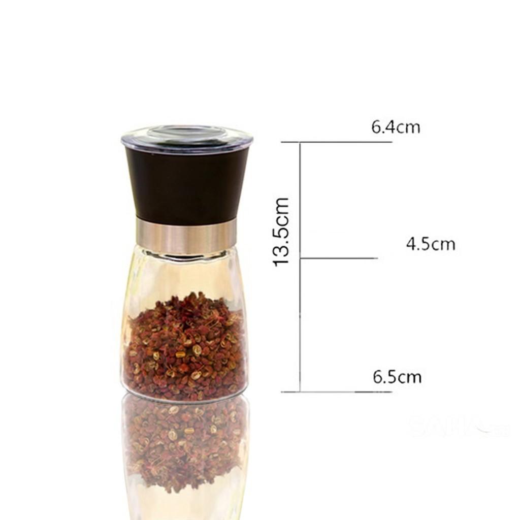dụng cụ xay tiêu cối thủy tinh