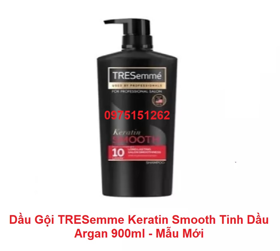 [HCM]Dầu gội TRESemme Keratin Smooth tinh dầu Argan 650ml