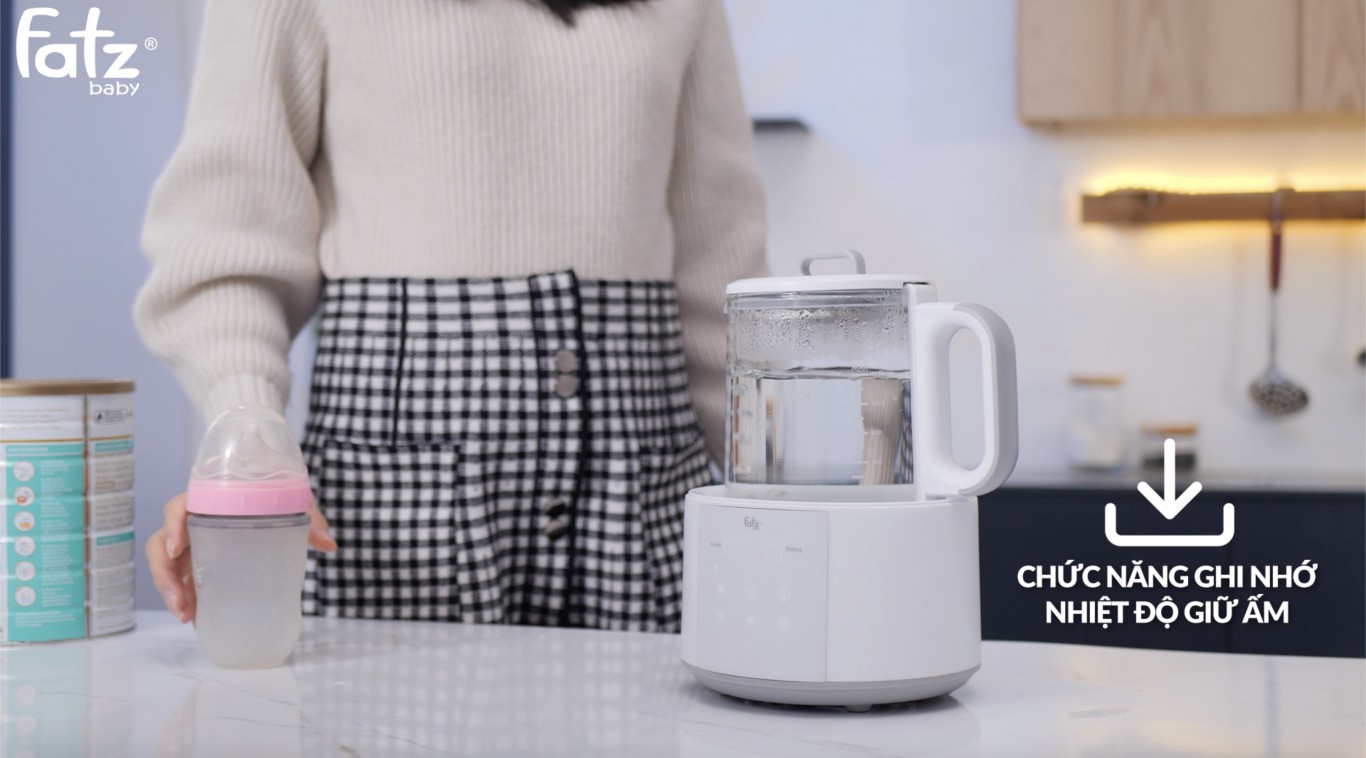 Máy đun và hâm nước pha sữa điện tử - QUICK 6 - FB3582TK