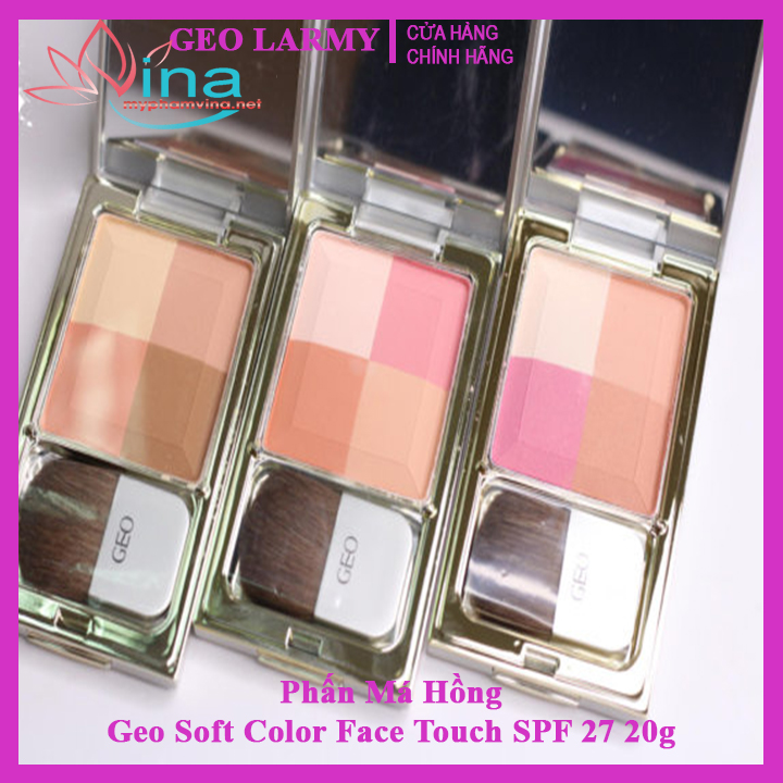 [HCM]Phấn má Hồng GEO Soft Color Face Touch SỐ 1
