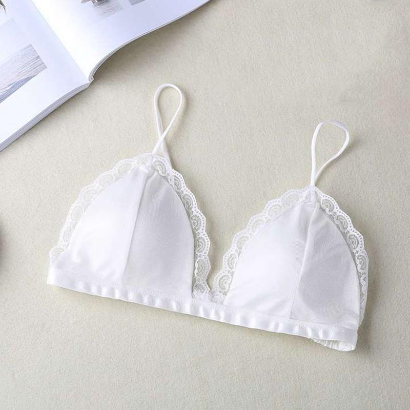 BRA SATIN VIỀN REN LỤA BÓNG CAO CẤP AL08 hap1471