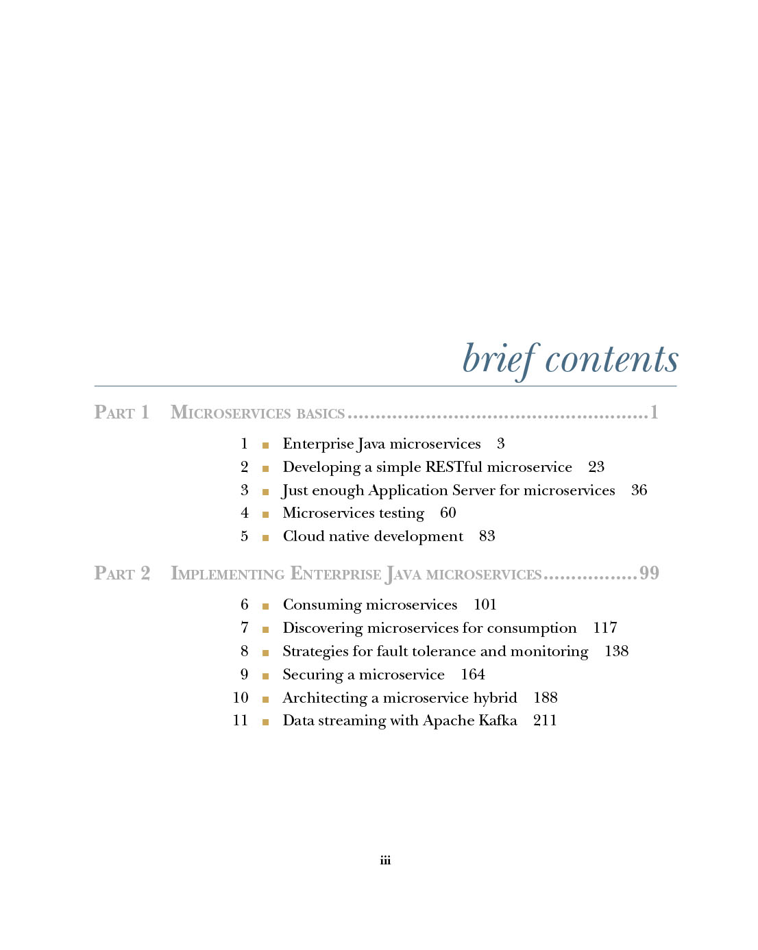 Enterprise Java Microservices