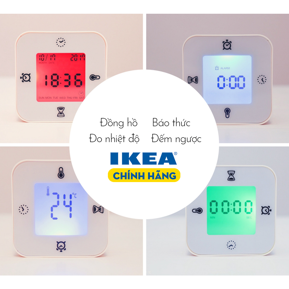 [HCM] ĐỒNG HỒ IKEA CHÍNH HÃNG – KLOCKIS