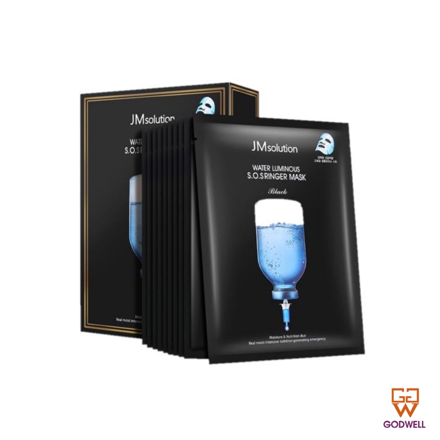 [Jm Solution] Mặt Nạ Water Luminous S.O.S Ringer Amino Mask (10 Miếng/Hộp)