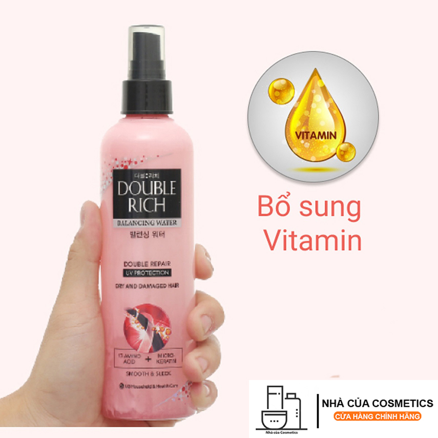 Xịt dưỡng tóc double rich 250ml
