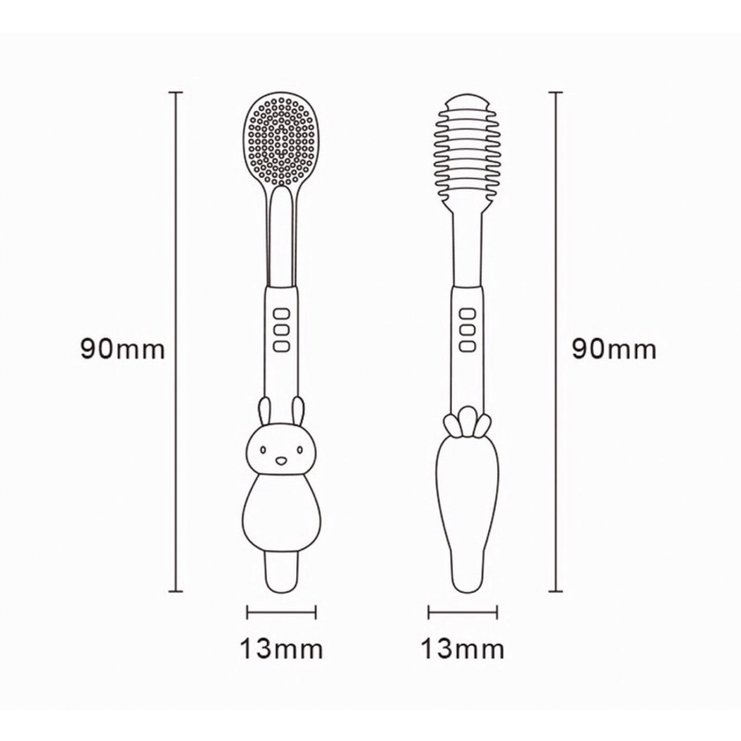 Rơ Lưỡi Bàn Chải Silicon Cho Bé