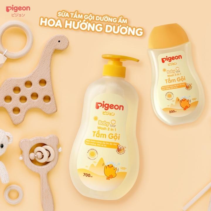 Sữa Tắm Gội 2 In 1 Pigeon 200/700ml