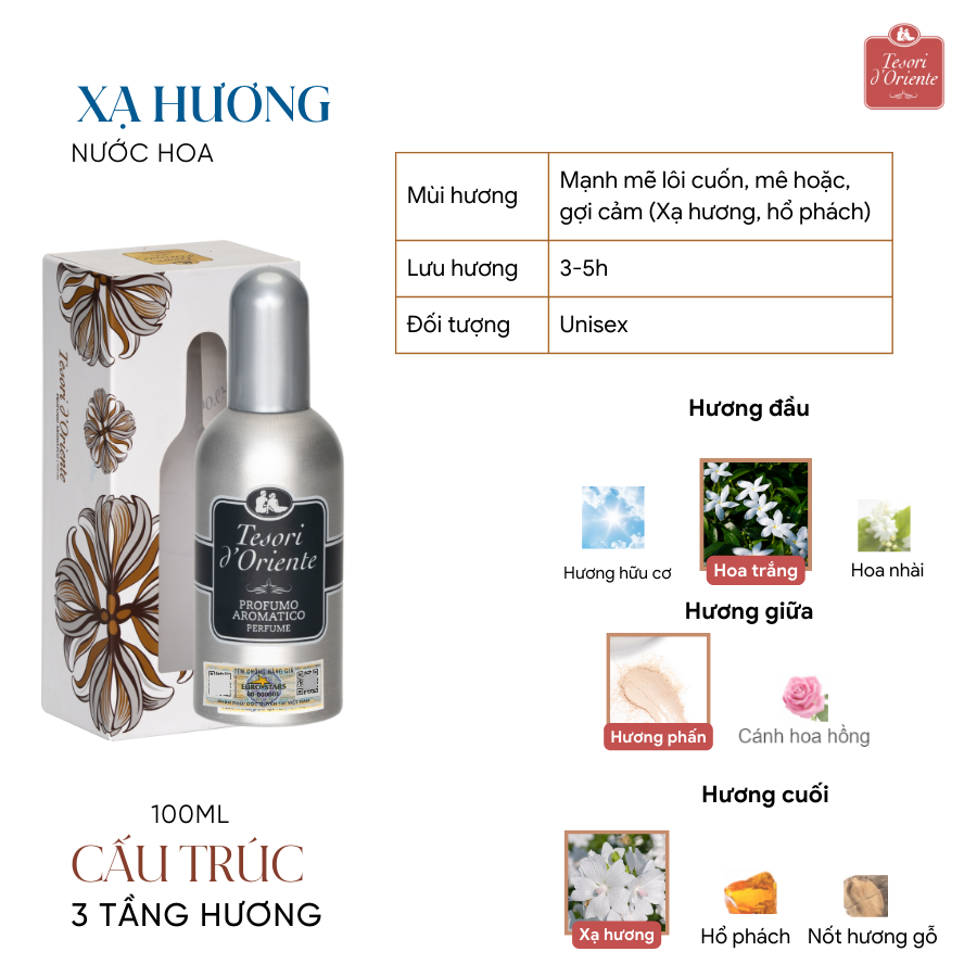Nước hoa Tesori d'Oriente 100ml chính hãng