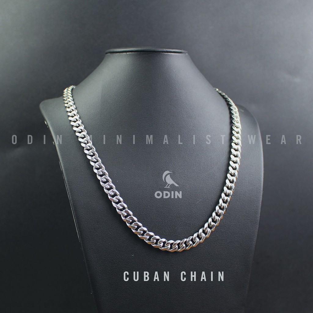 Vòng cổ Chain Titanium - Thép Titan KHÔNG GỈ - ODIN