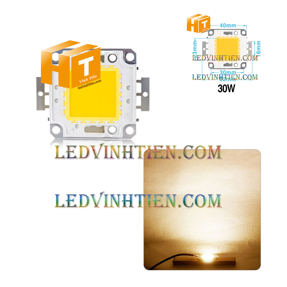 Nhân đèn pha led 30w, loại tốt, giá rẻ