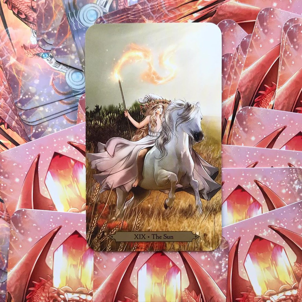Bộ bài WIZARDS TAROT bói bài tarot oracle [MUA 2 BỘ BẤT KÌ TẶNG ĐÁ THANH TẨY]