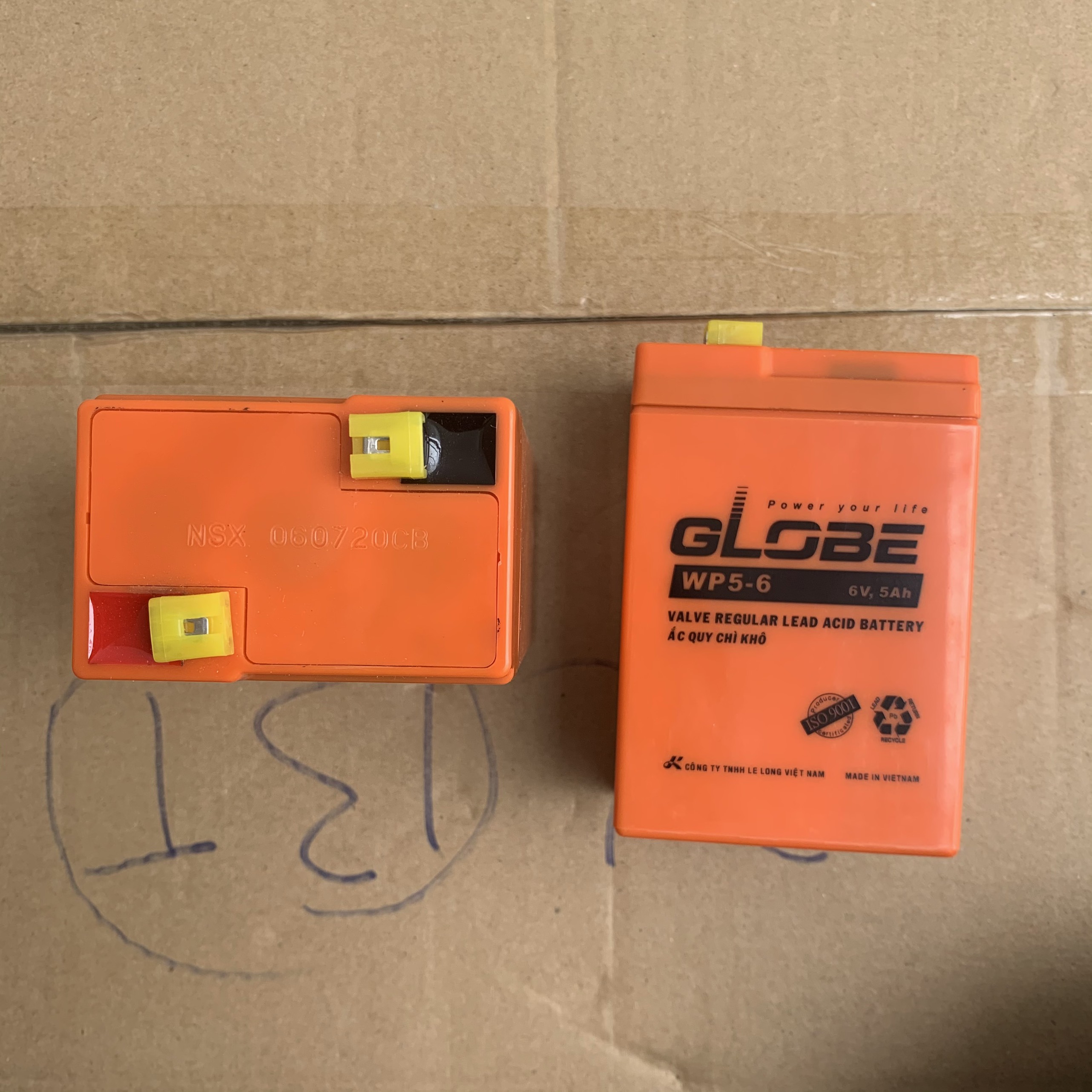 Bình ắc quy khô GLOBE WP5-6 6V-5AH