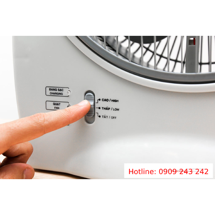 Quạt sạc asia QS10001