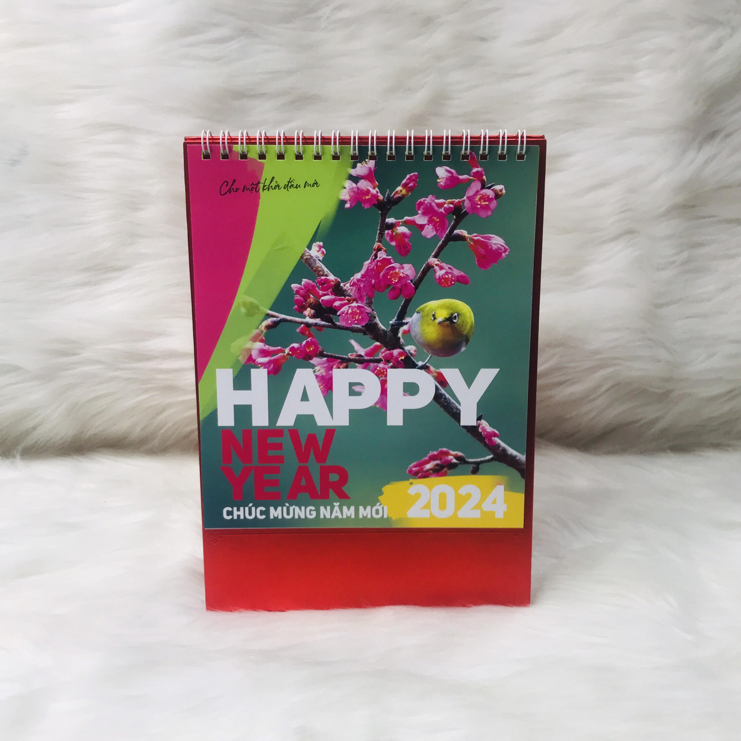 Lịch 2024  để bàn chữ A KHỔ 16*24CM