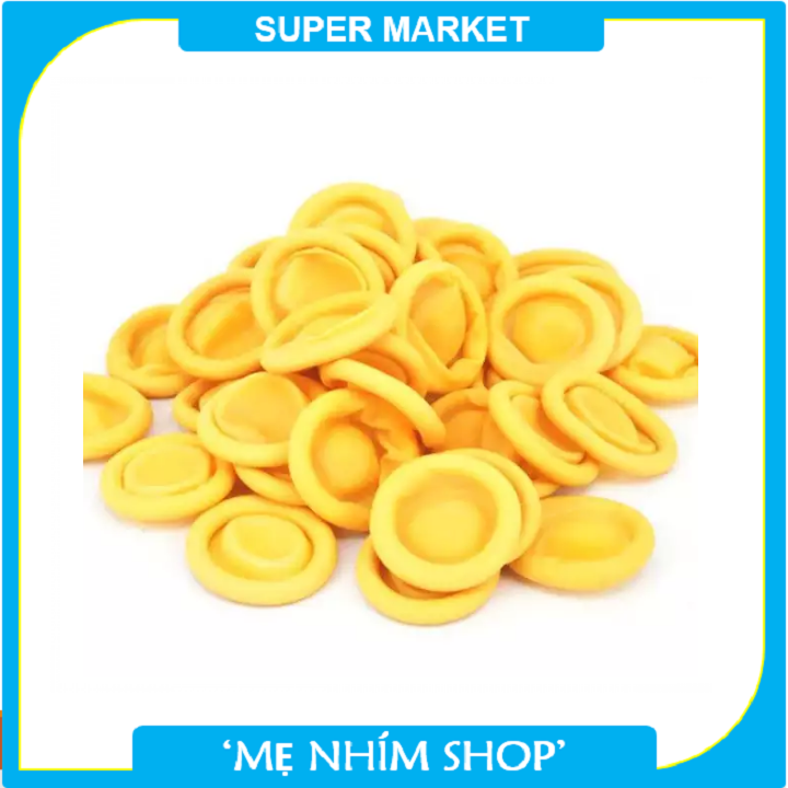 Bao ngón có đai chống tĩnh điện, bọc ngón tay cao su phòng sạch - Túi 500g