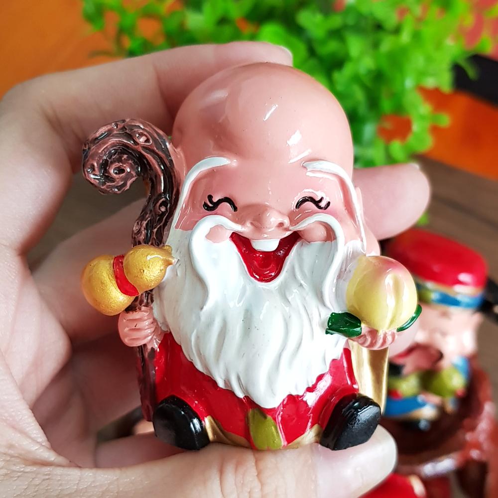 [HCM]Bộ tượng Ngũ Phúc Lâm Môn 6cm hàng cao cấp