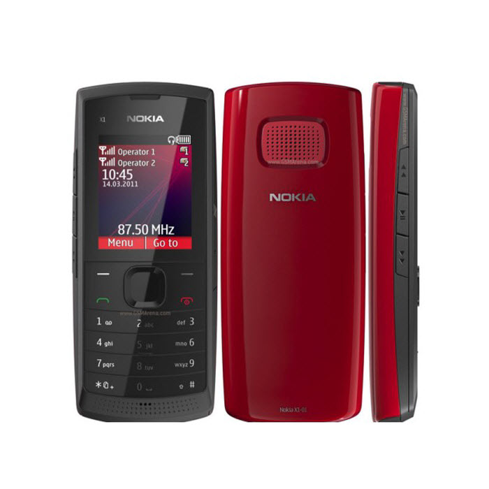 Điện Thoại Nokia X1-01 Đỏ 1 Đổi 1 Trong 12 Tháng