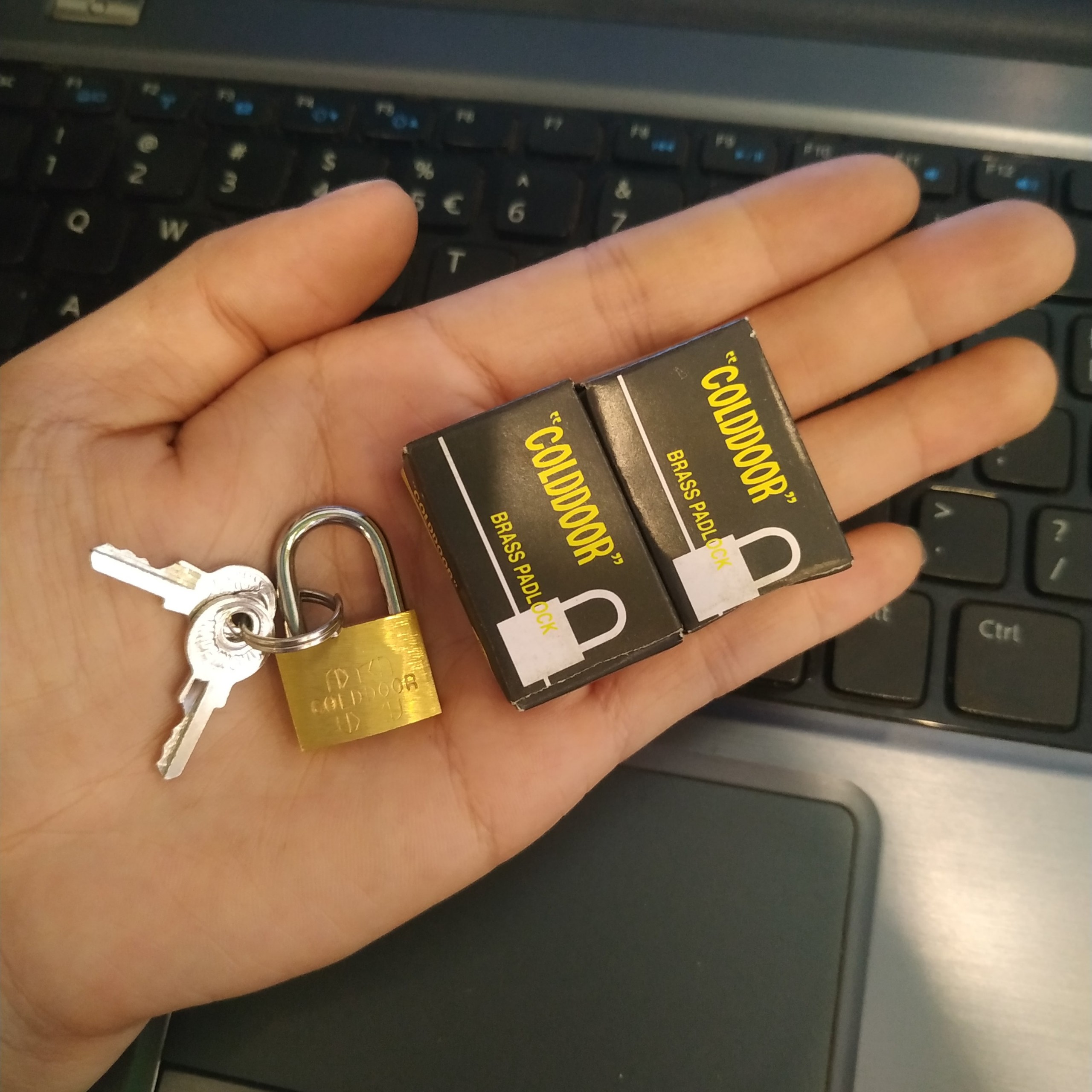 Ổ khóa mini - ổ khóa vali, túi xách COLDDOOR