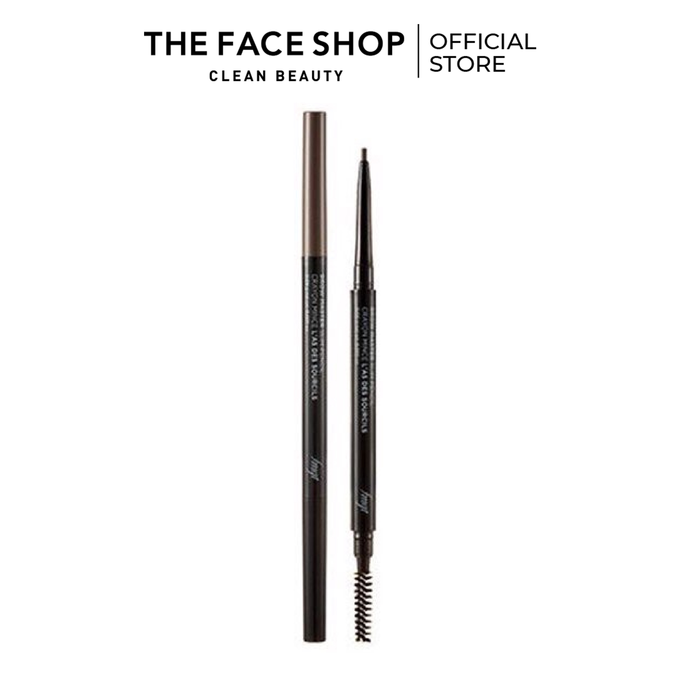 Chì kẻ chân mày siêu mảnh 1.5mm thefaceshop brow master slim pencil #03