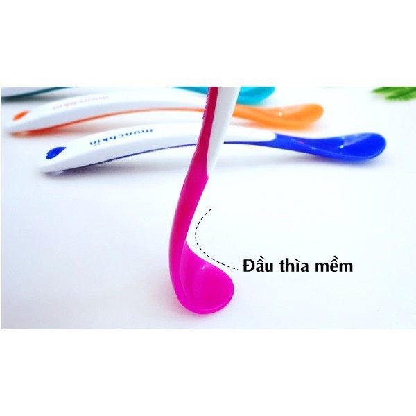 Thìa báo nóng Munchkin cho bé ăn dặm (Có tách lẻ)