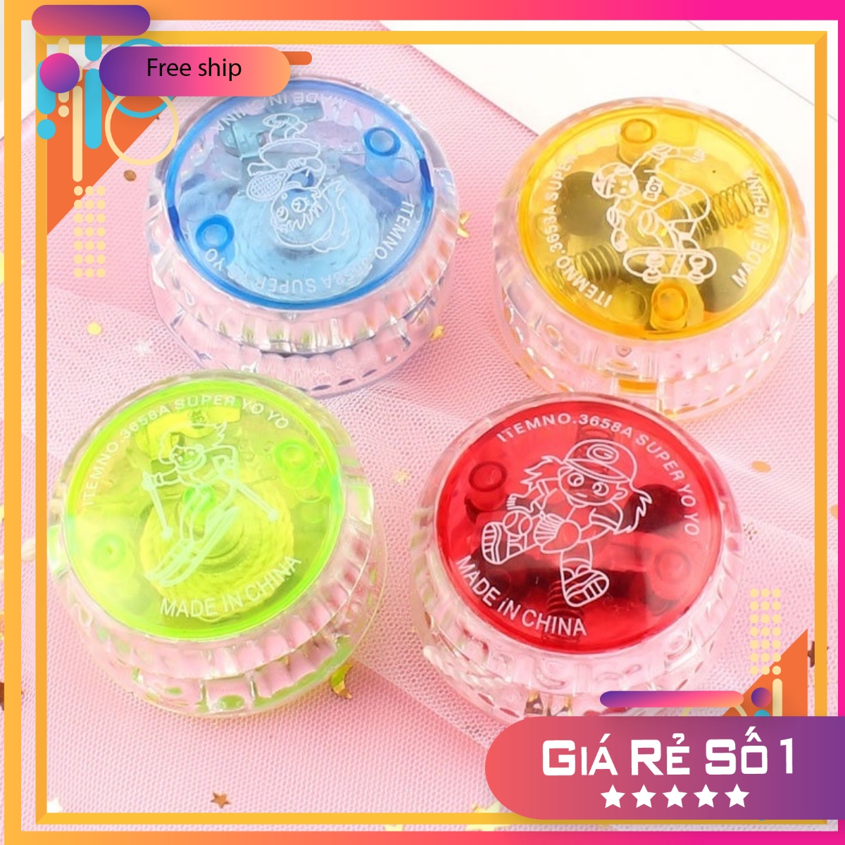 Đồ chơi YOYO có đèn LED sành điệu