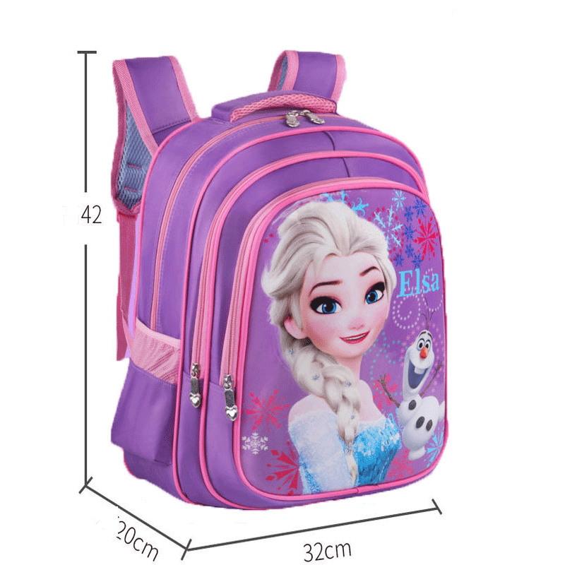 CÓ MÃ MIỄN PHÍ SHIP Balo cho bé gái đi học chống thấm nước mẫu hình công chúa cô gái cực đẹp, cặp sinh học sinh tiểu học, trung học