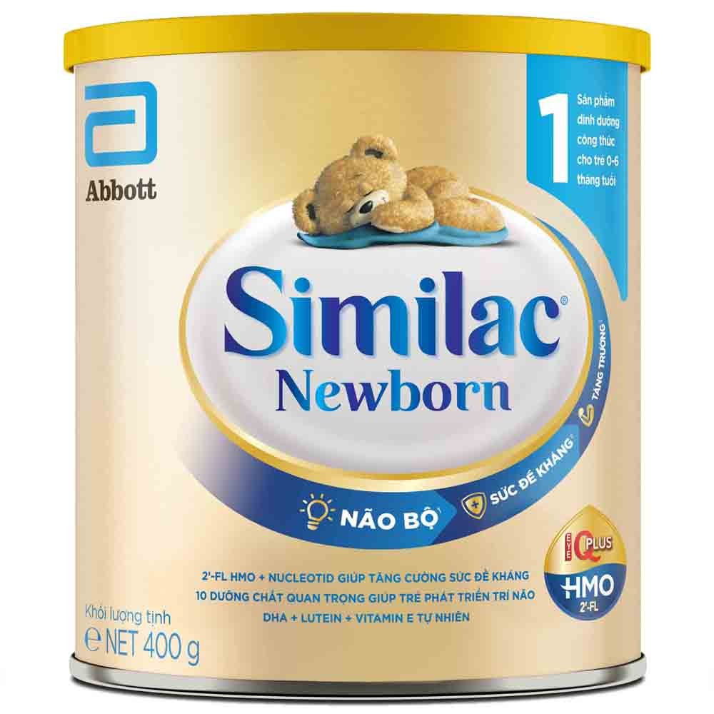 Sữa bột Similac HMO 1 Lon 400g (0-6 tháng tuổi) - HSD luôn mới
