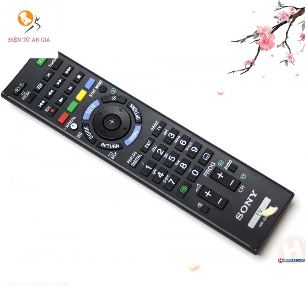 Điều khiển tivi sony rm-l1165/ remote sony l1165 dùng cho tivi thường sony _