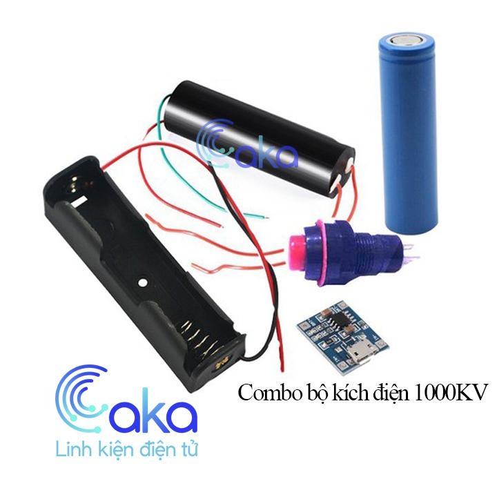 Combo máy đánh lửa tăng áp 1000KV