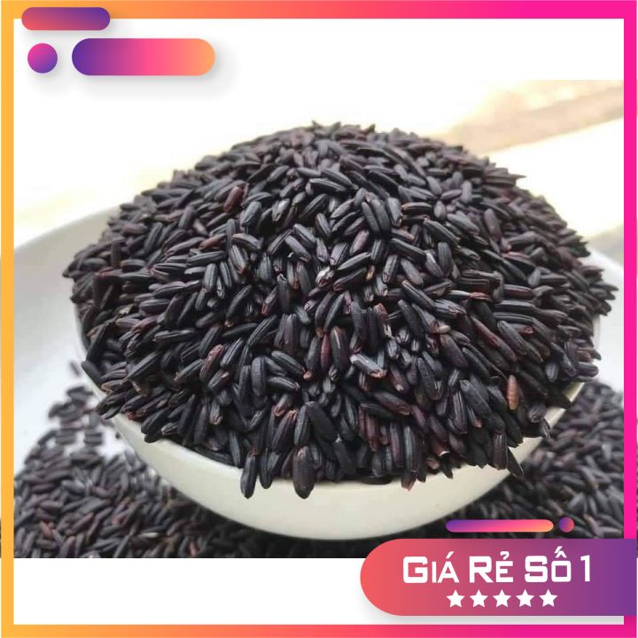 Gạo lứt đen Sóc Trăng dẻo thơm loại 1 (1kg)